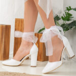 White High Heels A1